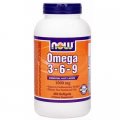 Omega 3-6-9 250 Softgels - NOW Foods