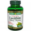 Ultra Soya Lecithin 1200 mg 100 Softgels - Nature's Bounty