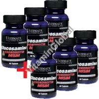 Glucosamine & Chondroitin & MSM (6 Pcs X 90) 540 tabs - Ultimate Nutrition - Click Image to Close
