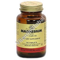Magnesium+ B 6 100 tabs - Solgar - Click Image to Close