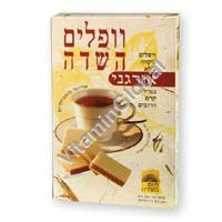 Whole Wheat Carob Cream Wafers 500g - HaSade - Click Image to Close