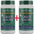 Green Magma - Powdered Barley Grass Juice 1+1 (150g+150g) 10.6 oz - Green Foods