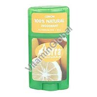 Women's Natural Deodorant Stick "Lemon" 55g - Terra Naturals - Click Image to Close