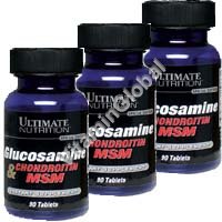 Glucosamine & Chondroitin & MSM 270 tabs - Ultimate Nutrition - Click Image to Close
