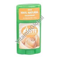 Women's Natural Deodorant Stick "Rose" 55g - Terra Naturals - Click Image to Close