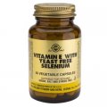 Vitamin E with Yeast free Selenium 50 caps - Solgar