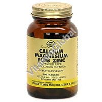 Cal-Mag-Zinc 100 tabs "Solgar" - Click Image to Close