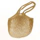 Natural Cotton String Bags (Long Handles, Khaki) - Eco Chic