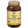 Vitamin B1 100 mg 100 caps - Solgar