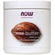Natural Cocoa Butter 207 ml - Now Foods