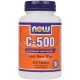 Vitamin C-500 with Rose Hips 250 tabs - NOW Foods