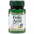 Folic Acid 400 mcg 250 tablets - Nature's Bounty