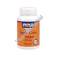 Cider Vinegar (Diet Formula) 180 caps "NOW Foods" - Click Image to Close