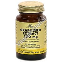 Grape Seeds Extract 100 mg 30 caps "Solgar" - Click Image to Close