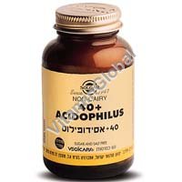 Acidophilus 40+ 60 caps "Solgar" - Click Image to Close