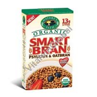 Organic "Smart Bran" Cereal with Psyllium & Oat Bran 300g - Nature's Path - Click Image to Close