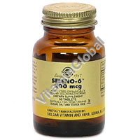 Seleno-6 200 mcg 50 tabs - Solgar - Click Image to Close
