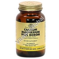 Cal-Mag-Boron 100 tabs "Solgar" - Click Image to Close
