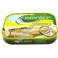 Boneless Sardines In Sunflower Oil 95g "John West" - Click Image to Close