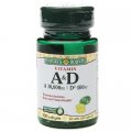 Vitamin A & D 100 softgels - Nature's Bounty