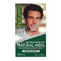 Natural Men Hair Colorant Gel, Dark Chestnut 3.0 - Naturtint - Click Image to Close