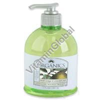 Liquid Hand Soap Tea Tree & Blue Cypress 350 g "Organics" - Click Image to Close