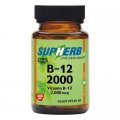 Kosher L'Mehadrin B-12 2000 mcg 60 tabs - SupHerb