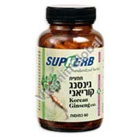 Korean Ginseng 60 caps "SupHerb" - Click Image to Close