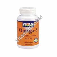 Omega 3 180 caps "NOW Foods" - Click Image to Close
