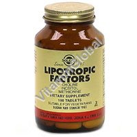Lipotropic Factors 100 tabs "Solgar" - Click Image to Close