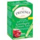 Green Tea & Cranberry 25 tea bags - Twinings