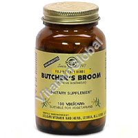 Butcher's Broom 520 mg 100 caps "Solgar" - Click Image to Close