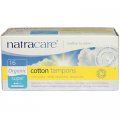 Organic Cotton Tampons With Applicator Super 16 pcs - Natracare