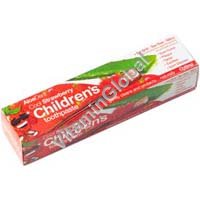 Cool Strawberry Children's Natural Toothpaste 75 ml - AloeDent - Click Image to Close