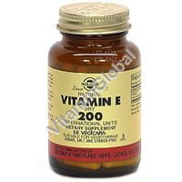 Dry Vitamin E 200 IU 50 caps "Solgar" - Click Image to Close