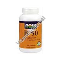 B50 Complex 100 tabs "NOW Foods" - Click Image to Close