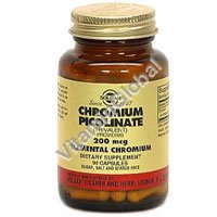 Chromium picolinate 200 mcg 90 caps "Solgar" - Click Image to Close