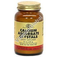 Calcium Ascorbate Crystals 125 gr "Solgar" - Click Image to Close
