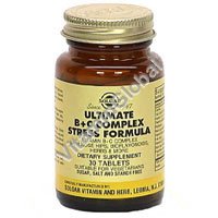 Ultimate B+C Complex (Stress Formula) 30 tabs - Solgar - Click Image to Close