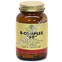B-50 Complex 100 caps "Solgar" - Click Image to Close
