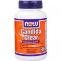 Candida Clear 90 Veg Capsules - Now Foods
