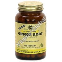 Ginger root 520 mg 100 caps - Solgar - Click Image to Close