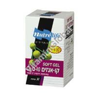 Coenzyme Q10 60 mg 60 softgel caps "Nutrelife" - Click Image to Close