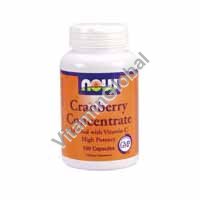 Cranberry concentrate 100 caps "NOW Foods" - Click Image to Close