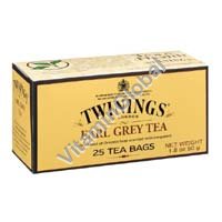 Earl Grey Tea 25 Tea bags "Twinings" - Click Image to Close