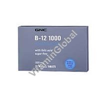 Vitamin B-12 1000 mcg 60 tablets "GNC" - Click Image to Close