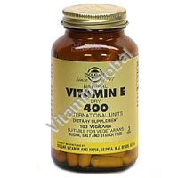 Vitamin E dry 400 IU 50 caps "Solgar" - Click Image to Close