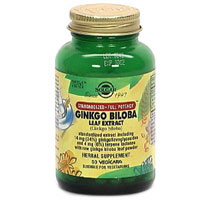 Ginkgo Biloba (SFP) 60 caps "Solgar"