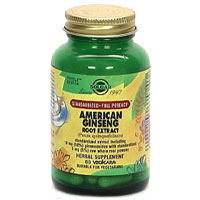 American Ginseng (SFP) 60 caps "Solgar"
