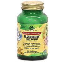 Elderberry Extract (SFP) 60 caps "Solgar"